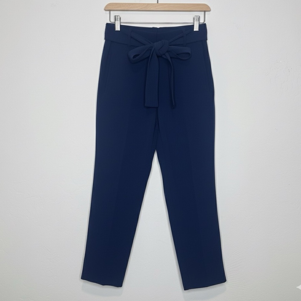 Aritzia Wilfred Stretch Crepe Paperbag Pants